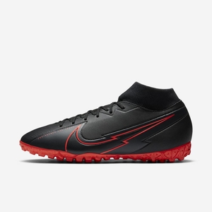 Chaussure De Foot Nike Mercurial Superfly 7 Academy TF Noir 4380-259 Black/Dark Smoke Grey/Black Femme | NMK-48171012